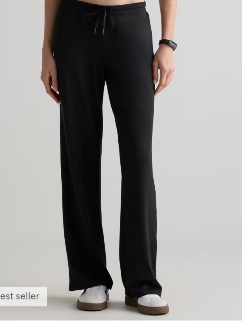 Quince Flowknit Wide Leg Pants Performance NWOT